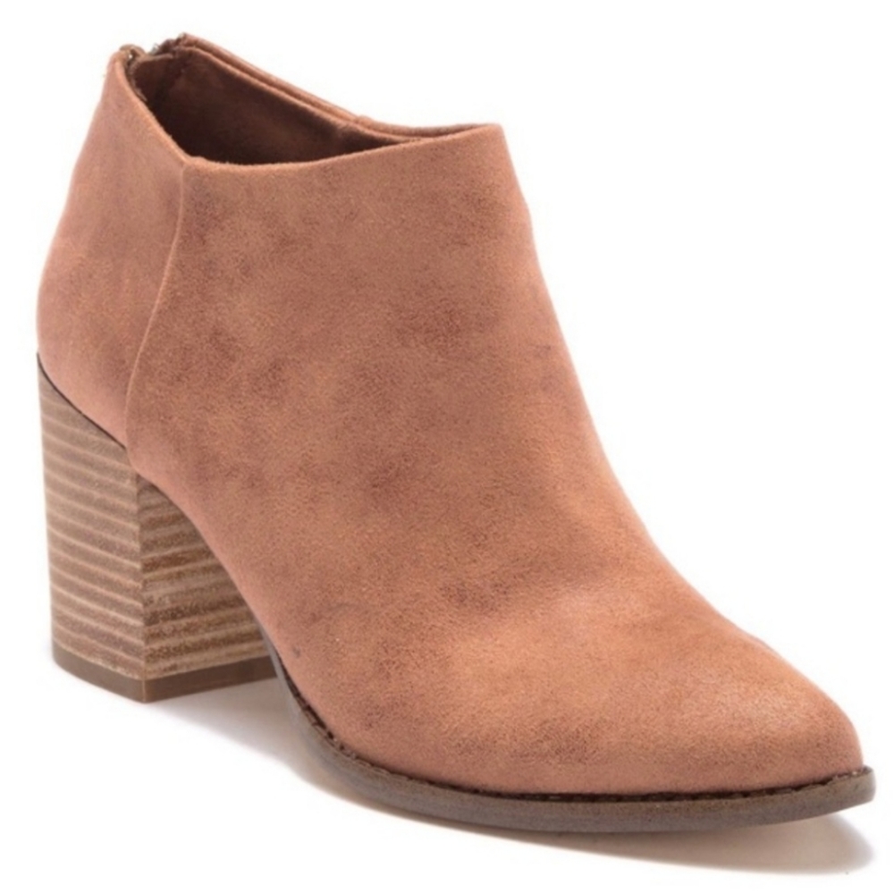 NEW Report Tempe Tan Bootie Boot Size 9.5